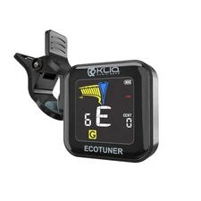 KLIQ EcoTuner USB Rechargeable Clip-On Tuner for All String Instruments