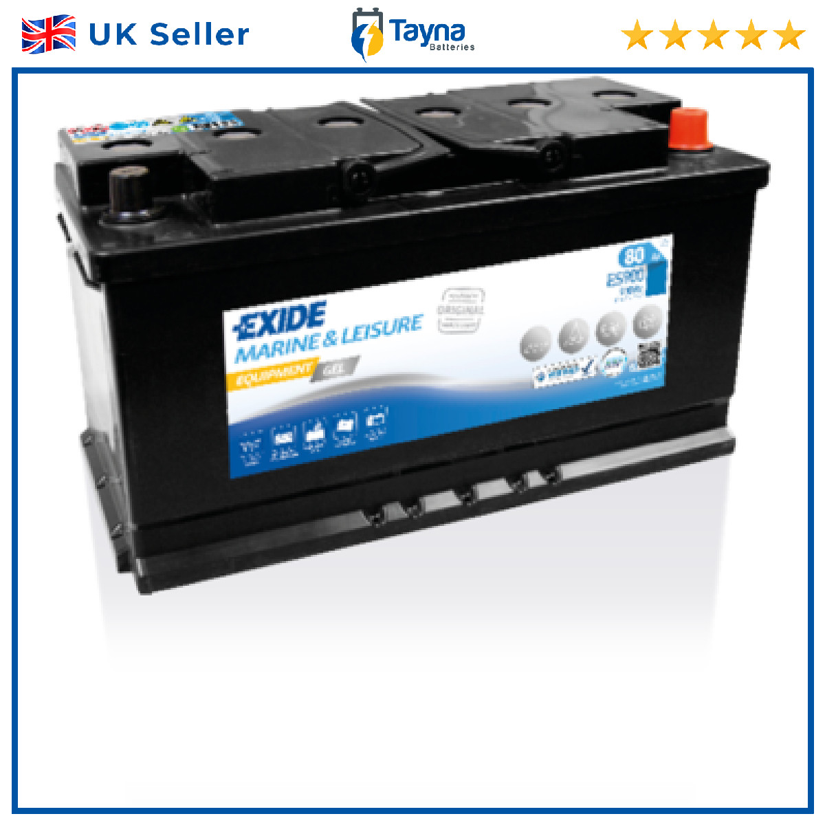 Car Battery ES900 Exide Genuine Top Quality Guaranteed New
