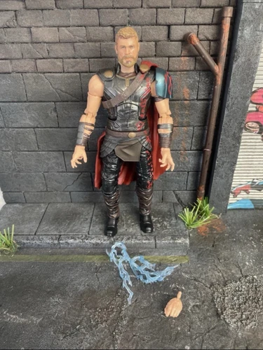 "Figura de 6"" Marvel Legends Thor Ragnarok From Valkyrie paquete de 2"" (leer descripción)"