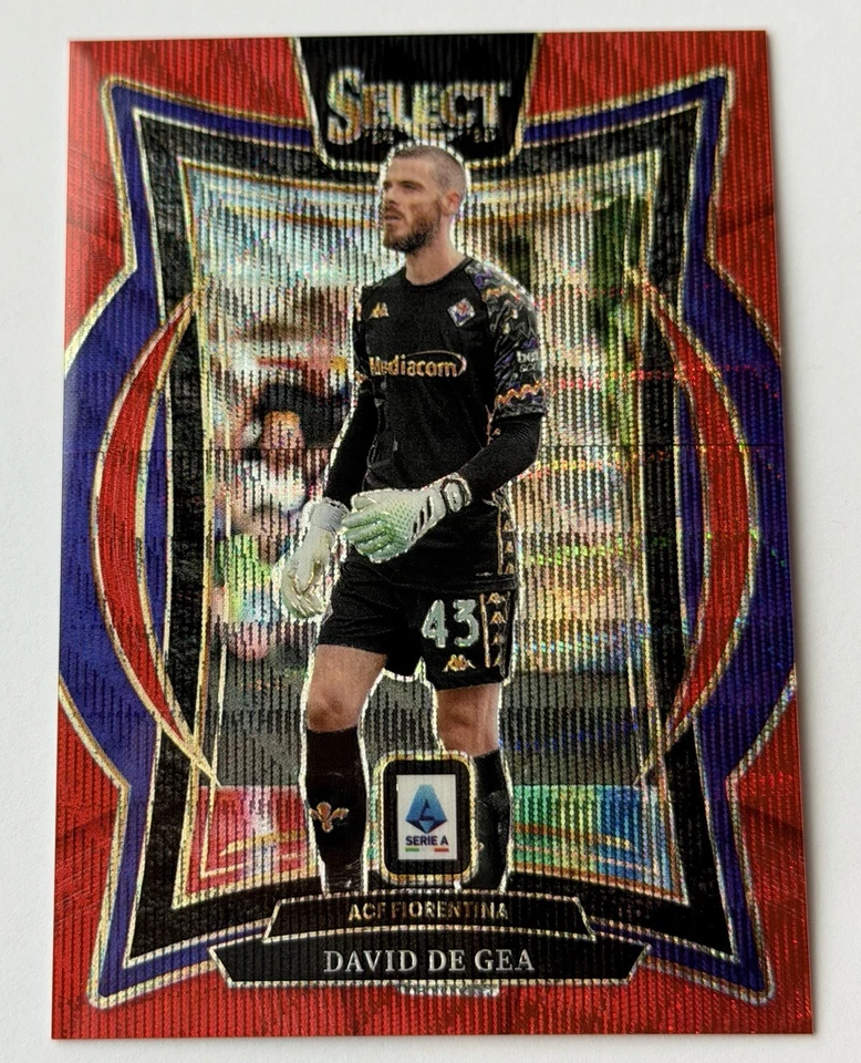 2024-25 Panini Select Swatch David de Gea Fiorentina + Bonus Card - Image 3 of 4