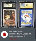 Team Rocket's Meowth 203/182 Destined Rivals Illustration Rare CGC 10 PRISTINE