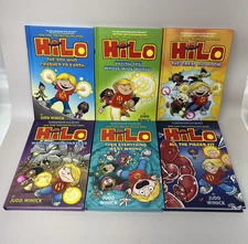 Hilo: The Great Big Book Set 1 2 3 4 5 6 Graphic Novel HARDCOVER Winick, Judd