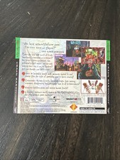 PlayStation 1 PS1 Back Cover Art Only Crash Bandicoot