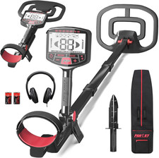 Professional Waterproof Metal Detector Kit with Adjustable Length and 5 Modes