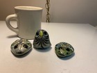 tonala pottery bird, bug, frog? Not sure paper weights desk friends beautiful! — photo 1