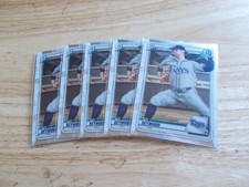 Ian Seymour 2020 Bowman Chrome Draft RC Lot (5)