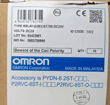 10PCS LOT-Omron G2RV-ST700 DC24 Slimline rela...