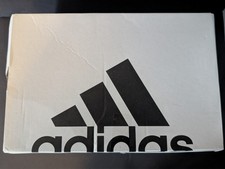 Adidas run 60's 3.0 junior black silver running trainers (Size 4)