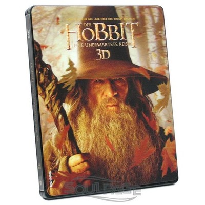Der Hobbit: Eine unerwartete Reise (3D) Lenticular [Steelbook] [Blu-ray] NEU
