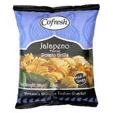 Cofresh Jalapeno Flavour Potato Grills (80g) - Pack of 6