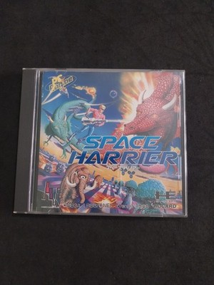 SPACE HARRIER NEC PC ENGINE Hu-Card Japan NTSC-J Komplett 1x USATO