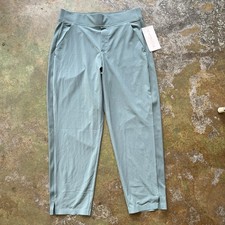 ATHLETA Brooklyn Mid Rise Ankle Pant Women's Size 6 P Gray 198671