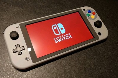 Nintendo Switch Lite - SNES Super Nintendo Custom Design - Konsole - NEU + OVP 