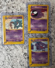 2003 Pokemon Skyridge Gengar 10/144 Gastly & Haunter Non-Holo Rare Set.... on eBay