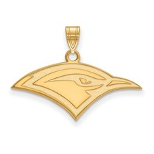 10k Gold LogoArt University of Tennessee Chattanooga Mockingbird Small Pendant