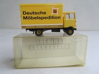 "Brekina - 1:87 - Mercedes-Benz Lp 608 Koffer \"Deutsche MöBelspedition\" In Ovp"