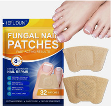 32 Pcs Fungal Nail Patches with Extra Strength   Treatment Overnight