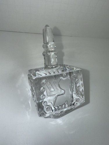 Waterford Crystal Glass Paperweight Hanukkah Dreidel