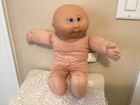 VTG Cabbage Patch Kids Preemie  Doll Green Eyes bald Coleco 1982