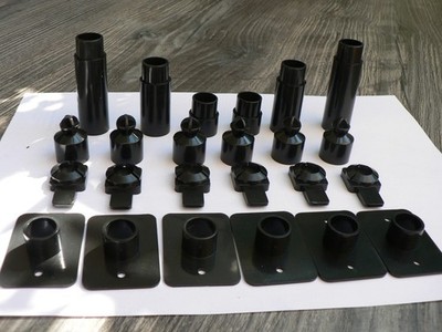 Carrera Supports Evolution Digital 132 124 Support Set 24-Piece Black 79554