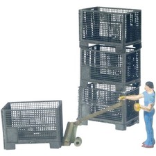 MBZ  80193 H0 Gitterboxen Lasercutbausatz