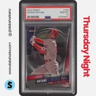 2019 TOPPS FINEST #100 SHOHEI OHTANI PSA 10