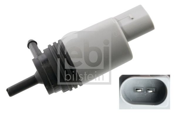 FEBI 26495 WASHER FLUID PUMP HEADLIGHT CLEANING