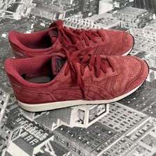 Onitsuka Tiger  Alliance  Burgundy  Suede  Retro  Men US 9.5
