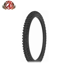 ALTA BICYCLE WIRE BEAD M.T.B WIDE DURABLE TIRE 26 x 2.35 BLACK ROUGH KNOBBY.