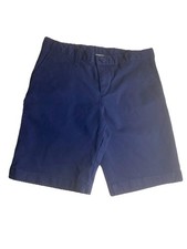 Faded Glory Cotton 4 pocket shorts size 12 navy blue Girls/Boys Chino Shorts