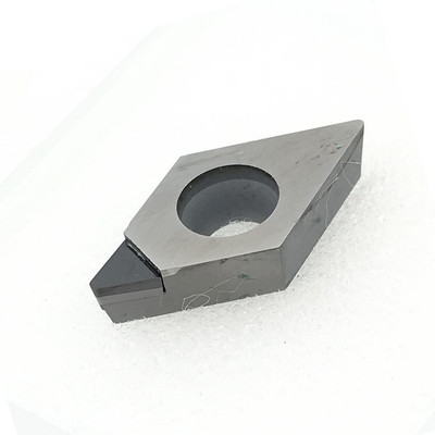 KLOT 2PCS DCMT0702/11T3 PCD/CBN Diamond Tipped Turning Insert CNC Lathe Cutter