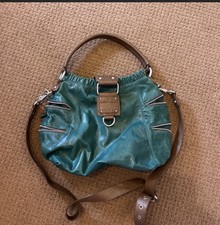 Jasper Conrad Green Leather Bag Rare