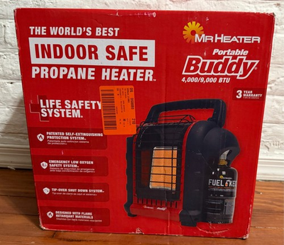 #ad Mr. Heater Portable Buddy 9000 BTU Radiant Propane Indoor Outdoor Space Heater $80.97