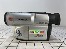 SAMSUNG SCL-906 HI8 8mm VIDEO8 Camcorder Bundle - Tested Working