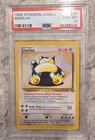 1999 Pokemon Jungle Snorlax NonHolo #27 PSA 10