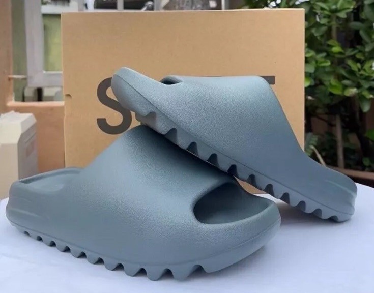 Size 7 - Brand New Adidas Yeezy Slide Slate Marine ID2349 | eBay