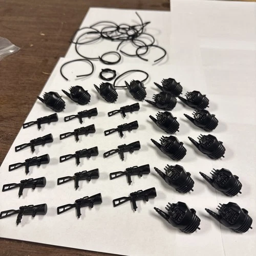 VHTF 1980s Accessories Weapons Lot Of 40+ Vintage Original G.I. Joe 3.75” ARAH