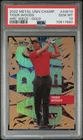 2021 Metal Universe Tiger Woods Arc Weld Gold /25 PSA 10