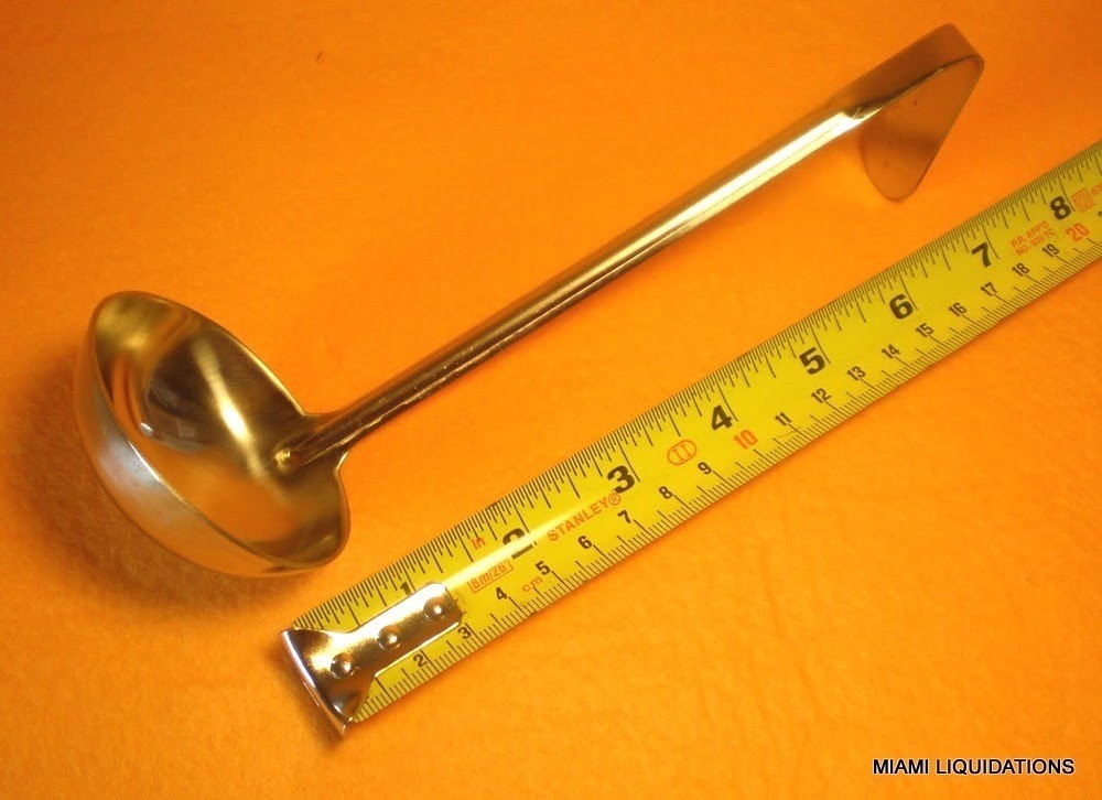 Commercial Ladle 18-8 Stainless Steel 8" JAPAN American Metalcraft L157