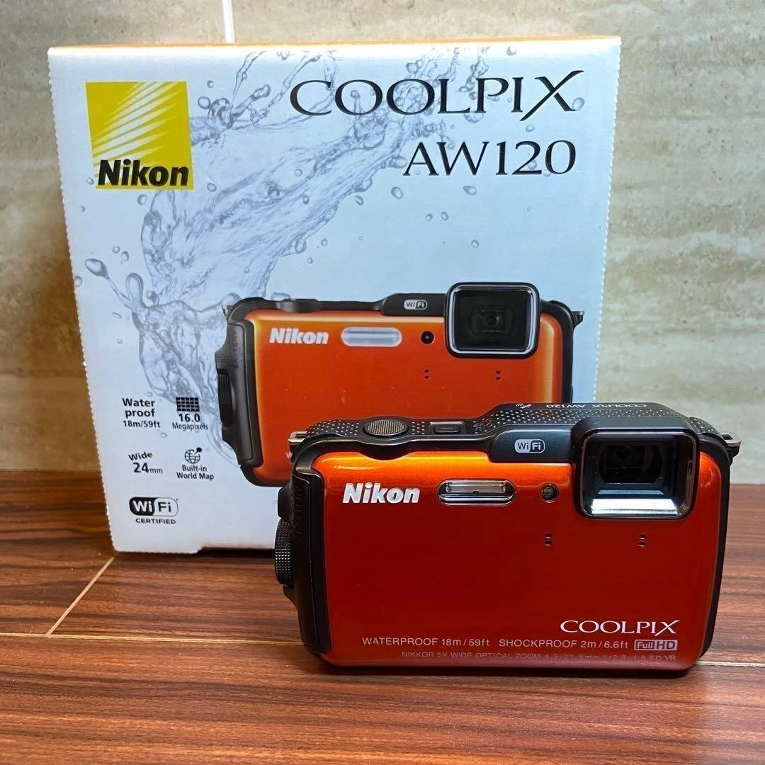 【中古】(未使用･未開封品)ニコン COOLPIX AW120 Nikon COOLPIX AW120 Digital Cameras for Sale - Shop New & Used