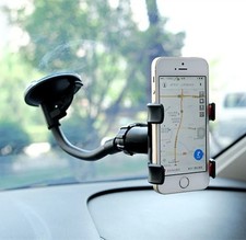 Universal Car Phone Holder 360  Rotating Dashboard Windshield Mount Stand