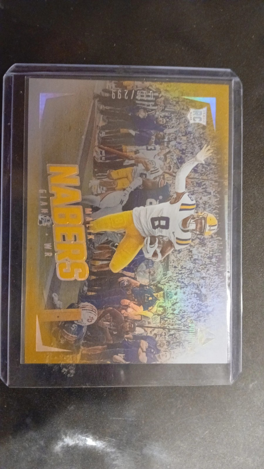 2024 Panini Luminance - Rookies Malik Nabers #183 Gold /299 (RC)