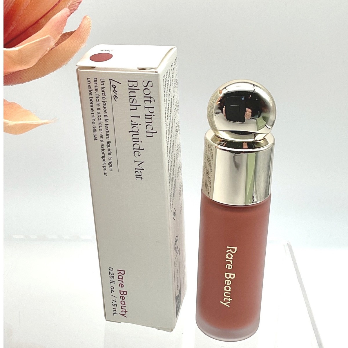 Rare Beauty Soft Pinch Liquid Blush Matte Love 0.25oz New In Box