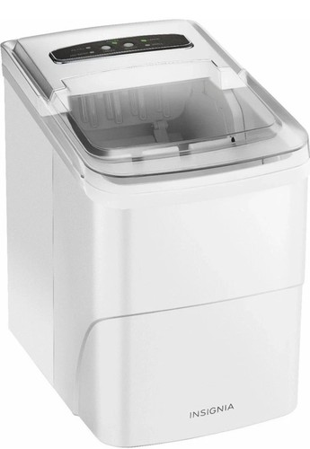 Insegna - 26 libbre NS-IMP26WH2 Macchina per il Ghiaccio Portatile con Spegnimento Automatico Bianco, Nota - Foto 4 di 18