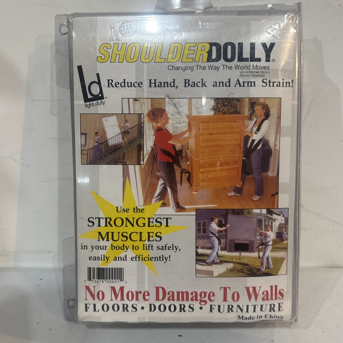 2-person lifting and carrying system, lifting and carrying strap – easy lifting, carrying, moving furniture, household appliances, mattresses for objects