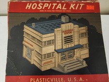 Bachmann Plasticville Hospital Kit HS-6 in Original Box