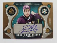 Ryan Getzlaf 2005-06 Upper Deck SP Game Used Rookie Exclusives Auto #98/100!!!