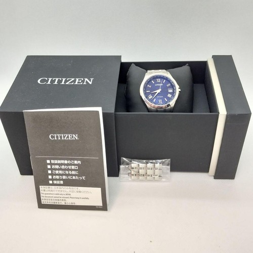 Citizen Exceed CB1080-52L Cal.H149 Eco-Drive Date Solar Montre Hommes Auth Works - Photo 2 sur 10
