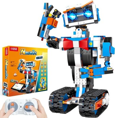 Robot Kit, STEM Robotics Set for Ages 6-12, Remote & app Control, Programming...