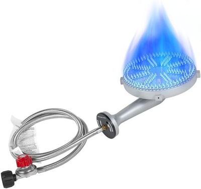 #ad Heavy Duty Cast Iron Propane Burner for Outdoor Cooking $73.72